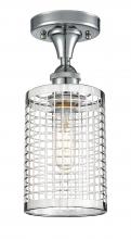 Innovations Lighting 516-1C-PC-M18-PC - Nestbrook - 1 Light - 5 inch - Polished Chrome - Semi-Flush Mount