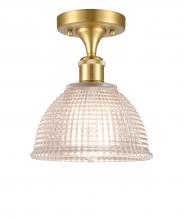 Innovations Lighting 516-1C-SG-G422 - Arietta - 1 Light - 8 inch - Satin Gold - Semi-Flush Mount