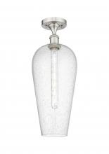 Innovations Lighting 516-1C-SN-G456-8SDY - Chelsea - 1 Light - 8 inch - Brushed Satin Nickel - Semi-Flush Mount