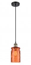 Innovations Lighting 516-1P-BAB-G352-TUR - Candor 1 Light Mini Pendant