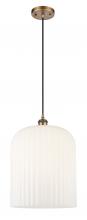 Innovations Lighting 516-1P-BB-G559-12GWH - Bridal Veil - 1 Light - 5 inch - Brushed Brass - Cord hung - Mini Pendant