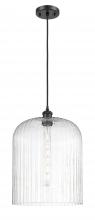 Innovations Lighting 516-1P-BK-G559-12SDY - Bridal Veil - 1 Light - 5 inch - Matte Black - Cord hung - Mini Pendant