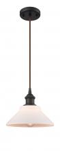 Innovations Lighting 516-1P-OB-G131 - Orwell - 1 Light - 8 inch - Oil Rubbed Bronze - Cord hung - Mini Pendant