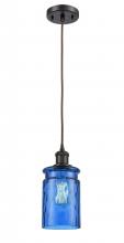 Innovations Lighting 516-1P-OB-G352-BL - Candor 1 Light Mini Pendant