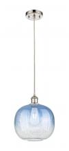 Innovations Lighting 516-1P-PN-G481-10SB - Brookhaven Sphere - 1 Light - 11 inch - Polished Nickel - Cord hung - Mini Pendant