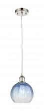 Innovations Lighting 516-1P-PN-G483-8SB - Brookhaven Globe - 1 Light - 8 inch - Polished Nickel - Cord hung - Mini Pendant