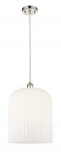 Innovations Lighting 516-1P-PN-G559-12GWH - Bridal Veil - 1 Light - 5 inch - Polished Nickel - Cord hung - Mini Pendant