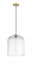 Innovations Lighting 516-1P-SG-G559-12CL - Bridal Veil - 1 Light - 5 inch - Satin Gold - Cord hung - Mini Pendant