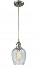 Innovations Lighting 516-1P-SN-G292-LED - Salina - 1 Light - 6 inch - Brushed Satin Nickel - Cord hung - Mini Pendant