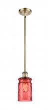 Innovations Lighting 516-1S-AB-G352-RD - Candor Mini Pendant
