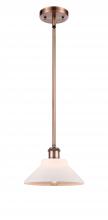 Innovations Lighting 516-1S-AC-G131 - Orwell - 1 Light - 8 inch - Antique Copper - Mini Pendant