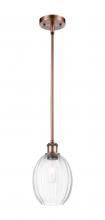 Innovations Lighting 516-1S-AC-G459-6CL - Preston Bulb - 1 Light - 6 inch - Antique Copper - Stem hung - Mini Pendant