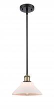 Innovations Lighting 516-1S-BAB-G131 - Orwell - 1 Light - 8 inch - Black Antique Brass - Mini Pendant
