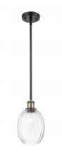 Innovations Lighting 516-1S-BAB-G459-6CL - Preston Bulb - 1 Light - 6 inch - Black Antique Brass - Stem hung - Mini Pendant