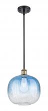 Innovations Lighting 516-1S-BAB-G481-10SB - Brookhaven Sphere - 1 Light - 11 inch - Black Antique Brass - Stem hung - Mini Pendant
