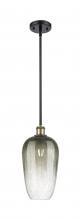 Innovations Lighting 516-1S-BAB-G484-7SL - Brookhaven Flute - 1 Light - 7 inch - Black Antique Brass - Stem hung - Mini Pendant