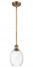 Innovations Lighting 516-1S-BB-G459-6CL - Preston Bulb - 1 Light - 6 inch - Brushed Brass - Stem hung - Mini Pendant