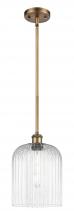 Innovations Lighting 516-1S-BB-G559-8CL - Bridal Veil - 1 Light - 5 inch - Brushed Brass - Mini Pendant