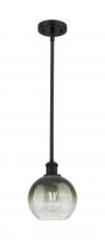 Innovations Lighting 516-1S-BK-G483-8SL - Brookhaven Globe - 1 Light - 8 inch - Matte Black - Stem hung - Mini Pendant