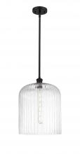 Innovations Lighting 516-1S-BK-G559-12CL - Bridal Veil - 1 Light - 5 inch - Matte Black - Mini Pendant