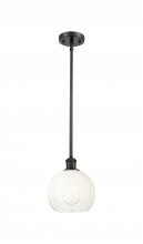 Innovations Lighting 516-1S-OB-G483-8OP - Brookhaven Globe - 1 Light - 8 inch - Oil Rubbed Bronze - Stem hung - Mini Pendant