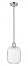 Innovations Lighting 516-1S-PC-G460-7CL - Preston Cylinder - 1 Light - 7 inch - Polished Chrome - Stem hung - Mini Pendant