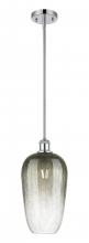 Innovations Lighting 516-1S-PC-G484-7SL - Brookhaven Flute - 1 Light - 7 inch - Polished Chrome - Stem hung - Mini Pendant