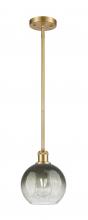 Innovations Lighting 516-1S-SG-G483-8SL - Brookhaven Globe - 1 Light - 8 inch - Satin Gold - Stem hung - Mini Pendant