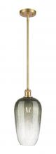 Innovations Lighting 516-1S-SG-G484-7SL - Brookhaven Flute - 1 Light - 7 inch - Satin Gold - Stem hung - Mini Pendant