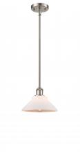 Innovations Lighting 516-1S-SN-G131 - Orwell - 1 Light - 8 inch - Brushed Satin Nickel - Mini Pendant