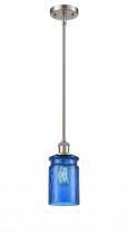 Innovations Lighting 516-1S-SN-G352-BL - Candor Mini Pendant