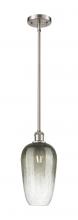 Innovations Lighting 516-1S-SN-G484-7SL - Brookhaven Flute - 1 Light - 7 inch - Brushed Satin Nickel - Stem hung - Mini Pendant