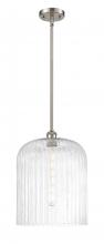 Innovations Lighting 516-1S-SN-G559-12CL - Bridal Veil - 1 Light - 5 inch - Brushed Satin Nickel - Mini Pendant