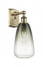 Innovations Lighting 516-1W-AB-G480-6SL - Brookhaven Almond - 1 Light - 6 inch - Antique Brass - Sconce