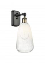 Innovations Lighting 516-1W-BAB-G480-6OP - Brookhaven Almond - 1 Light - 6 inch - Black Antique Brass - Sconce