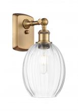 Innovations Lighting 516-1W-BB-G459-6CL - Preston Bulb - 1 Light - 6 inch - Brushed Brass - Sconce