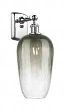 Innovations Lighting 516-1W-PC-G484-7SL - Brookhaven Flute - 1 Light - 7 inch - Polished Chrome - Sconce