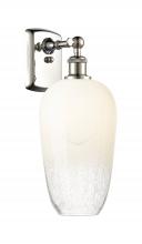 Innovations Lighting 516-1W-PN-G484-7OP - Brookhaven Flute - 1 Light - 7 inch - Polished Nickel - Sconce