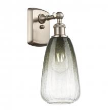 Innovations Lighting 516-1W-SN-G480-6SL - Brookhaven Almond - 1 Light - 6 inch - Brushed Satin Nickel - Sconce