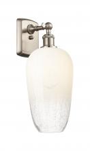 Innovations Lighting 516-1W-SN-G484-7OP - Brookhaven Flute - 1 Light - 7 inch - Brushed Satin Nickel - Sconce