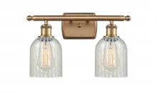 Innovations Lighting 516-2W-BB-G2511-LED - Caledonia - 2 Light - 15 inch - Brushed Brass - Bath Vanity Light