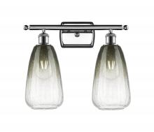 Innovations Lighting 516-2W-PC-G480-6SL - Brookhaven Almond - 2 Light - 16 inch - Polished Chrome - Bath Vanity Light