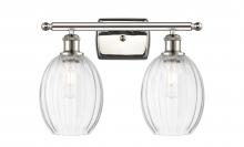 Innovations Lighting 516-2W-PN-G459-6CL - Preston Bulb - 2 Light - 16 inch - Polished Nickel - Bath Vanity Light