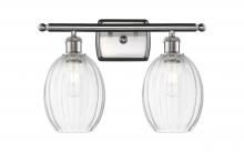 Innovations Lighting 516-2W-SN-G459-6CL - Preston Bulb - 2 Light - 16 inch - Brushed Satin Nickel - Bath Vanity Light