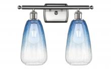 Innovations Lighting 516-2W-SN-G480-6SB - Brookhaven Almond - 2 Light - 16 inch - Brushed Satin Nickel - Bath Vanity Light