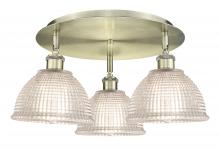 Innovations Lighting 516-3C-AB-G422 - Arietta - 3 Light - 20 inch - Antique Brass - Semi-Flush Mount