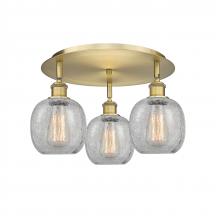 Innovations Lighting 516-3C-BB-G105 - Belfast - 3 Light - 18 inch - Brushed Brass - Semi-Flush Mount
