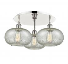 Innovations Lighting 516-3C-PN-G249 - Gorham - 3 Light - 21 inch - Polished Nickel - Semi-Flush Mount