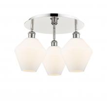 Innovations Lighting 516-3C-PN-G651-8 - Cindyrella - 3 Light - 20 inch - Polished Nickel - Semi-Flush Mount