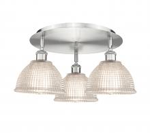 Innovations Lighting 516-3C-SN-G422 - Arietta - 3 Light - 20 inch - Satin Nickel - Semi-Flush Mount